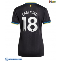 Fotballdrakt Dame Manchester United Casemiro #18 Tredjedrakt 2025-26 Kortermet